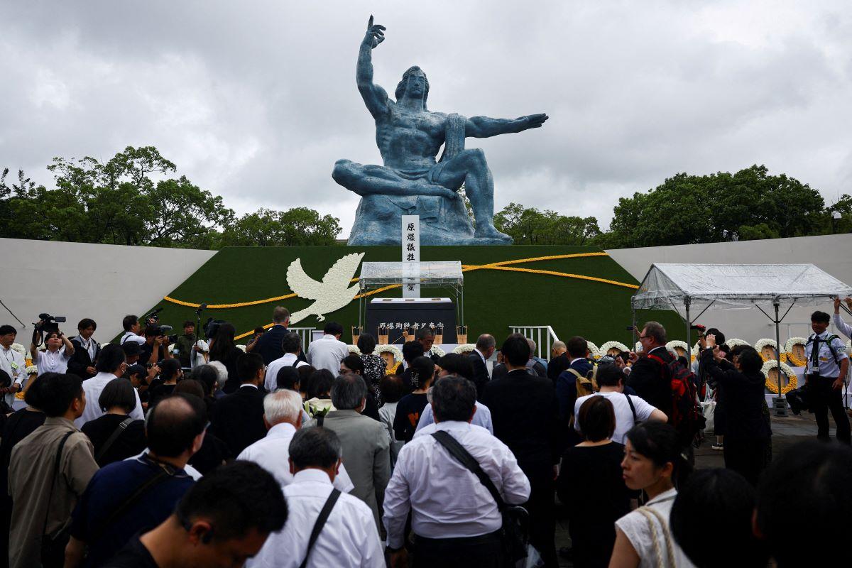 80th anniversary of World War II atomic bombing, in Nagasaki