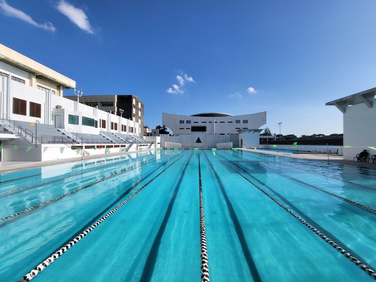 Amoranto Sports Complex swimming pool in QC