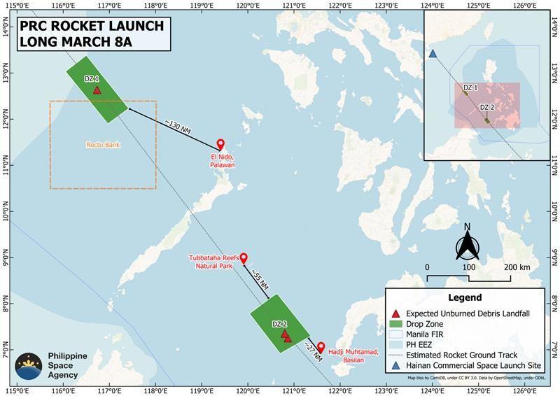 China rocket launch on August 26, 2025
