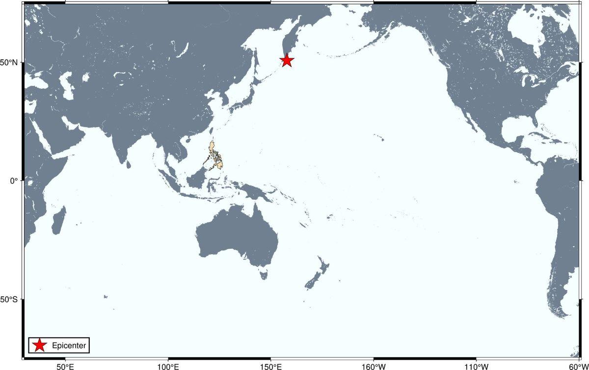 PHIVOLCS: No tsunami threat to PH after strong Russia earthquake