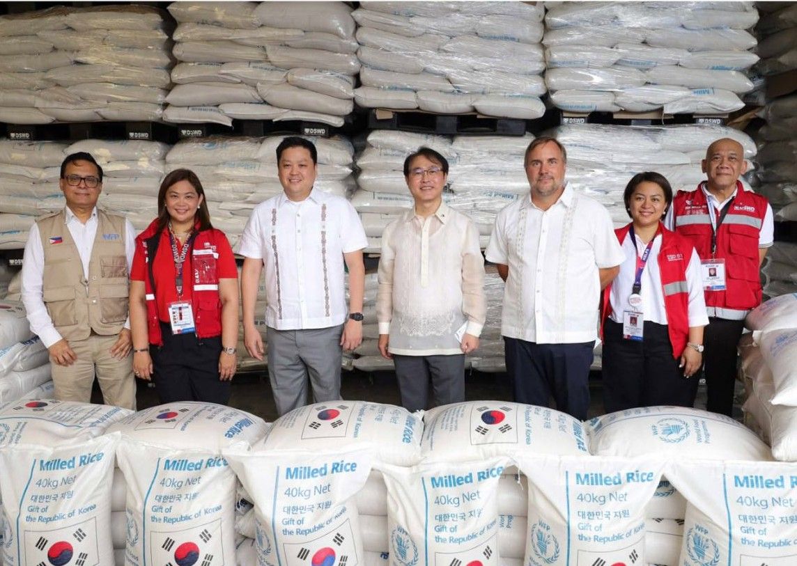 South Korea donates 2k MT rice to families affected by storms, Habagat