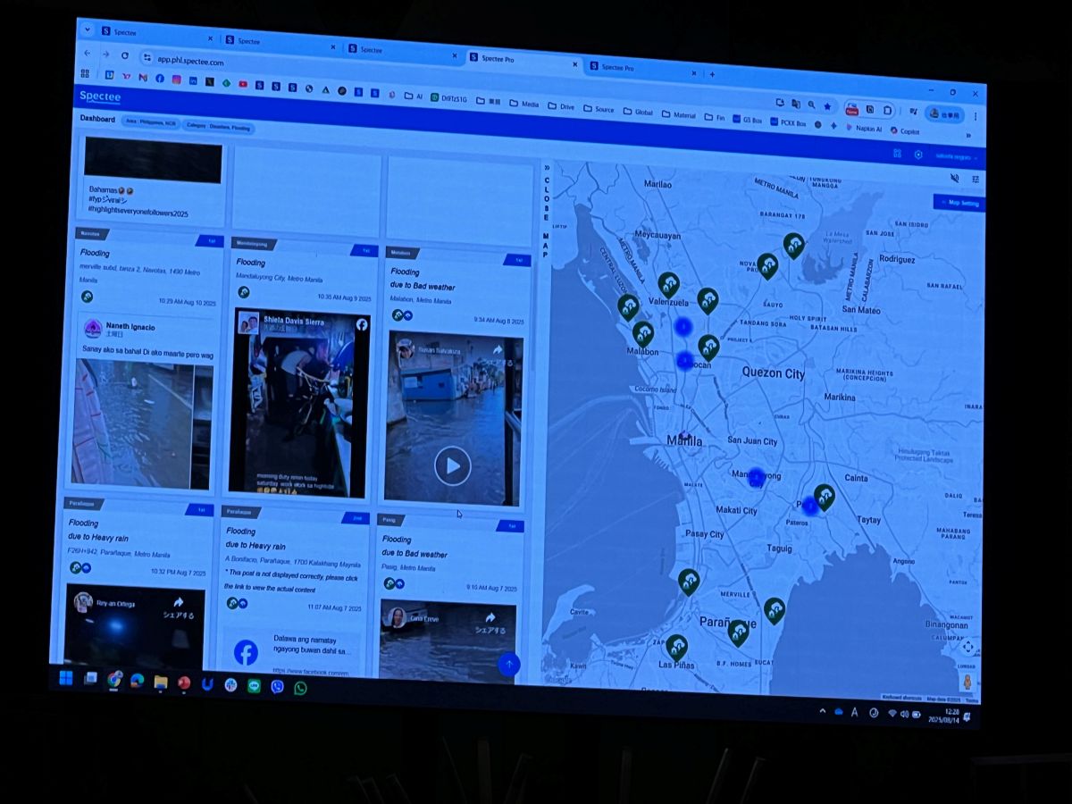 PH version of AI-powered disaster management platform Spectee Pro launched 