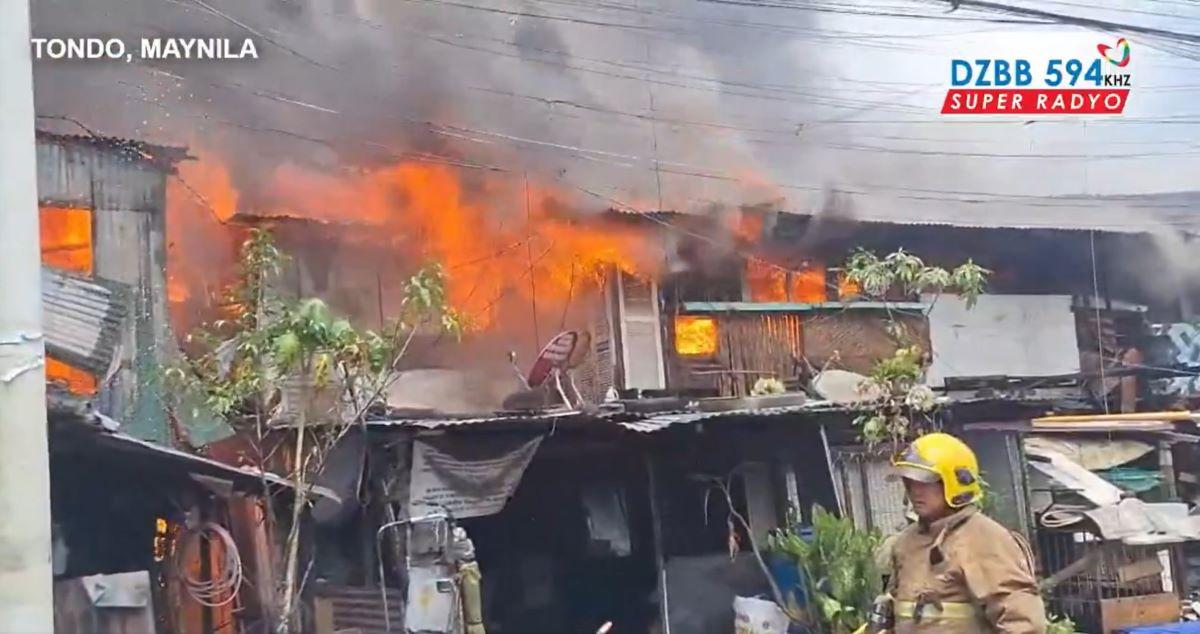 Huge fire hits Happyland in Tondo, Manila