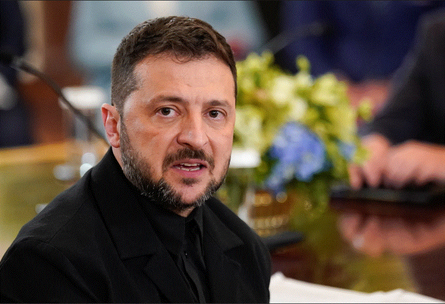 Ukrainian President Volodymyr Zelenskyy