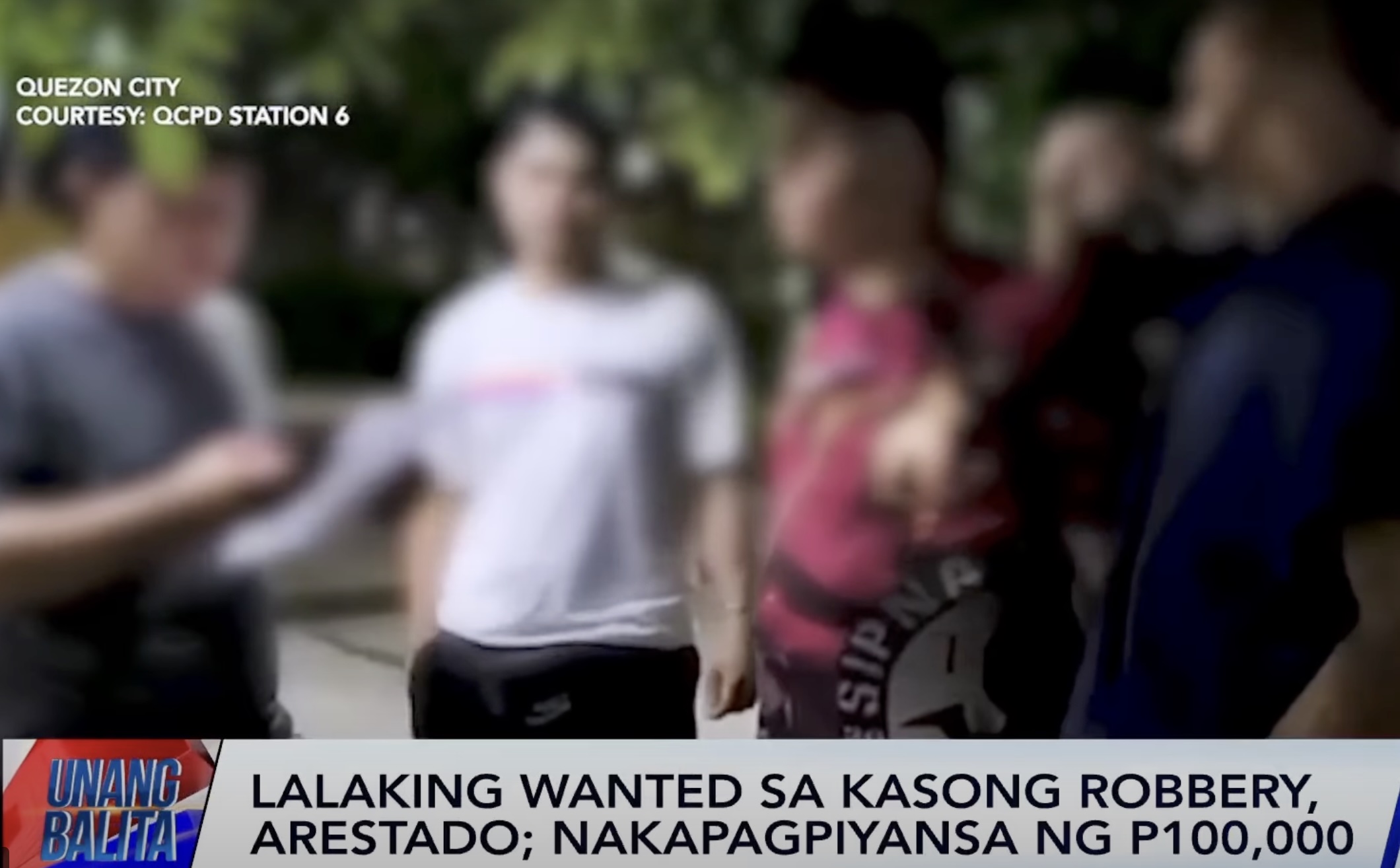 Lalaking wanted sa kasong robbery, huli sa QC; nakalaya nang makapagpiyansa ng P100K