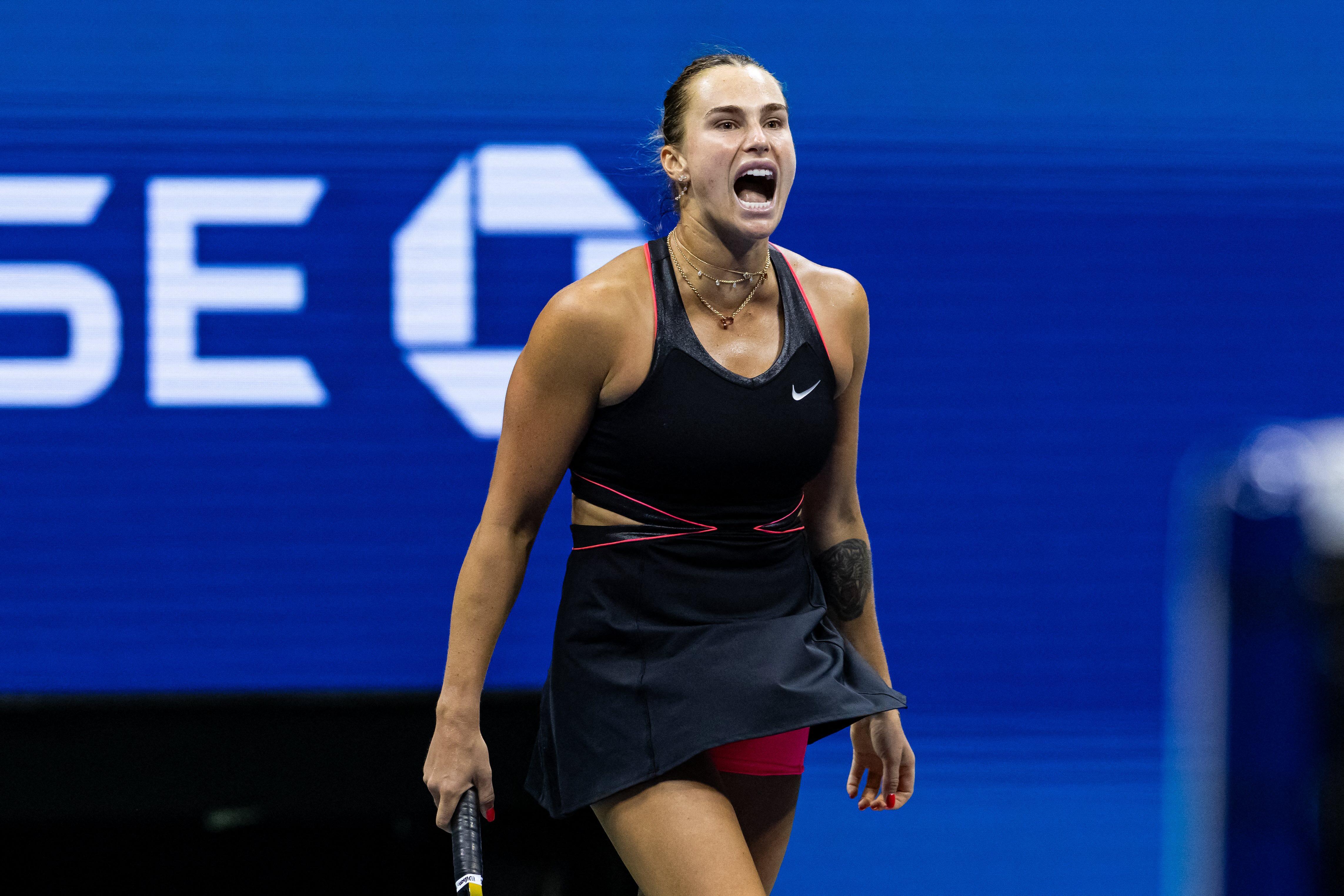 Sabalenka battles back to beat Pegula and reach US Open final