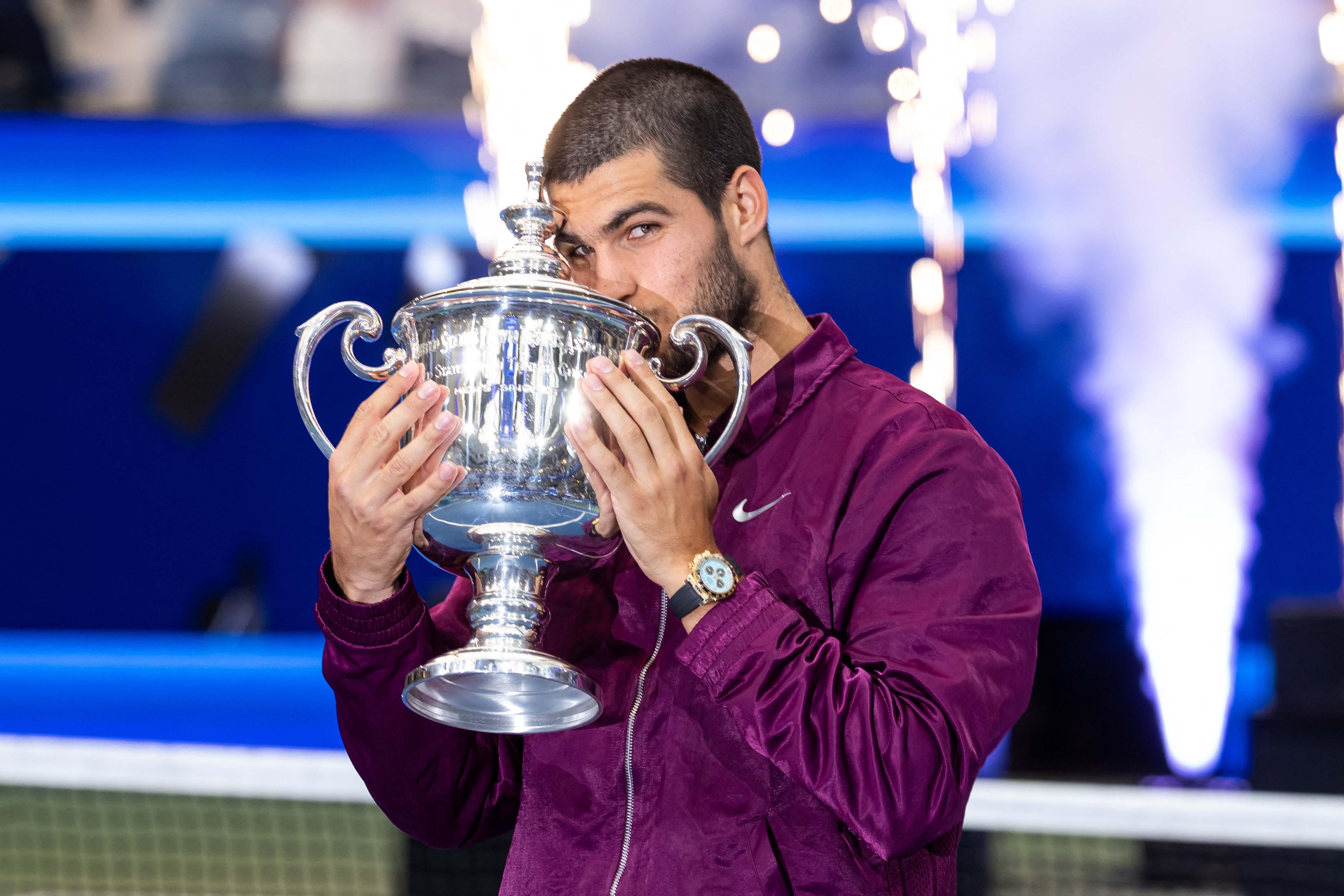 Double delight as Carlos Alcaraz reclaims US Open trophy, world No 1 spot