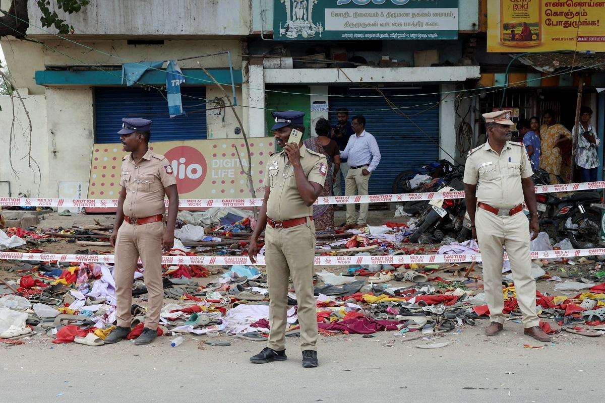 India police file case vs. actor-politician’s party after stampede kills 39