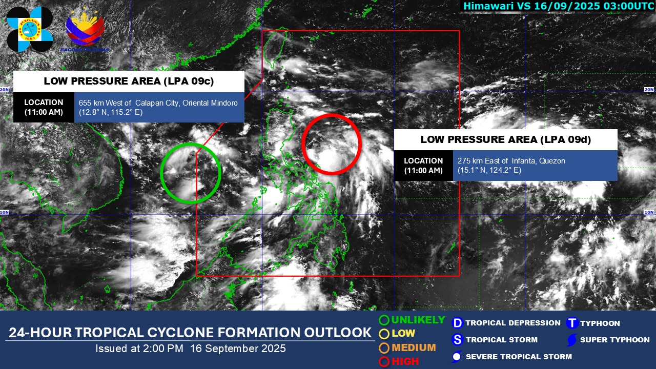 LPA inside PAR now has ‘high’ chance of becoming TD