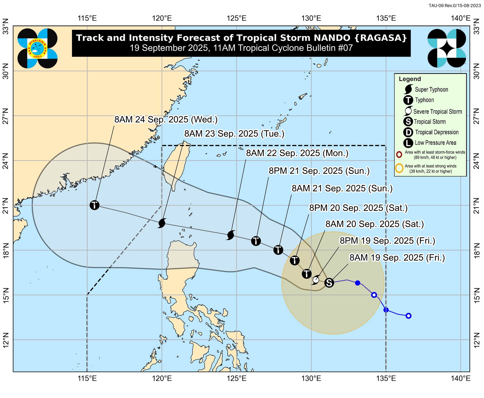 PAGASA warns public as Nando seen to become super typhoon by Monday