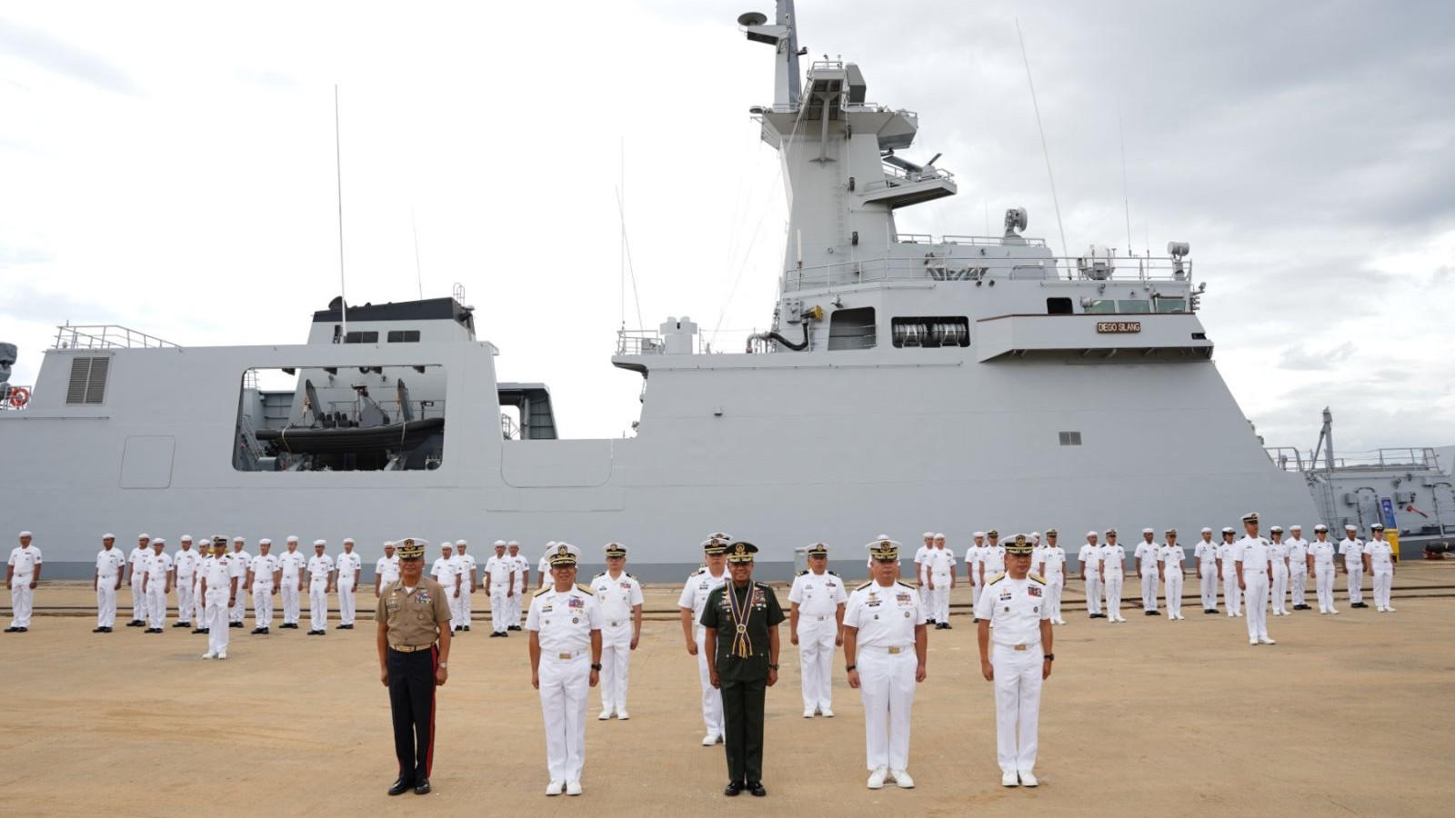 AFP welcomes PH Navy"s newest warship, BRP Diego Silang