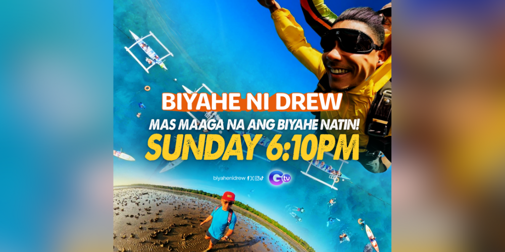 'Biyahe ni Drew' moves to an earlier timeslot, explores Sarangani this Sunday