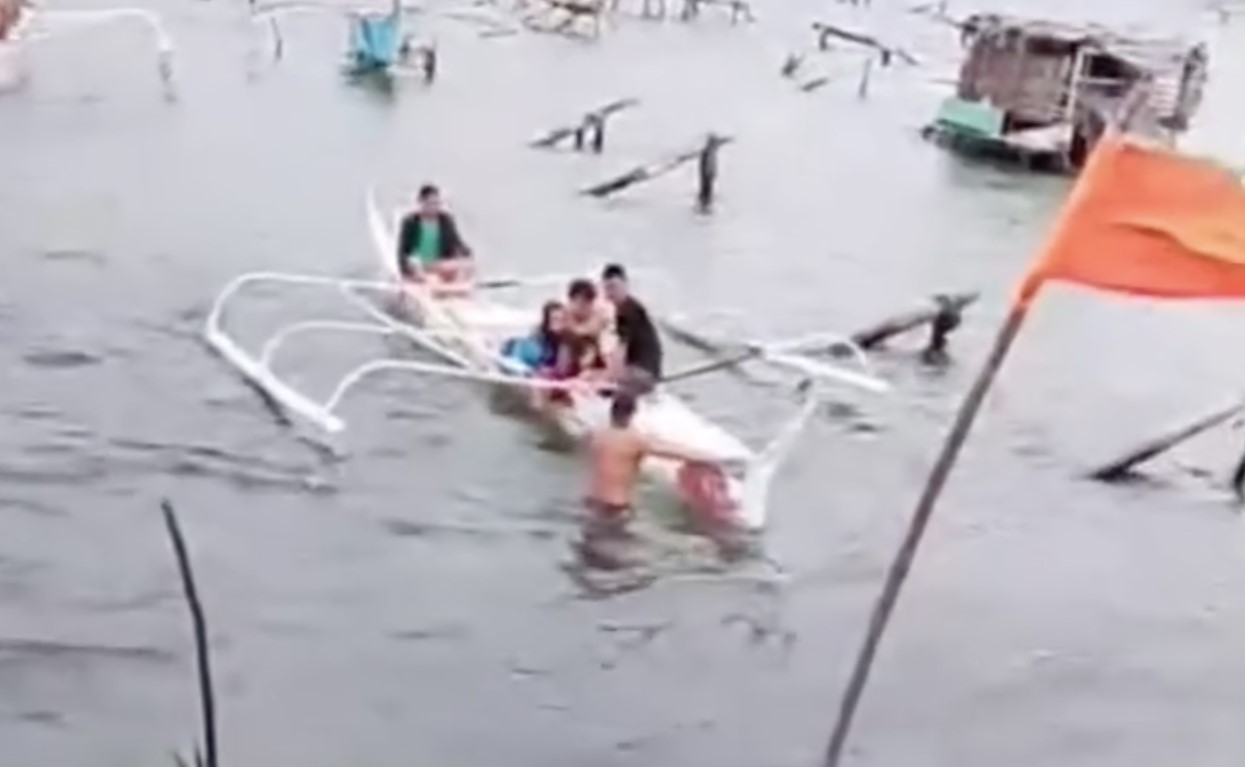Boat capsizes off Guiuan, Eastern Samar amid Opong assault; 7 rescued