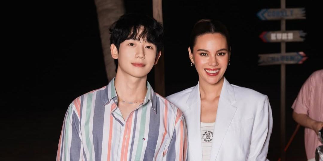Catriona Gray meets Jung Hae In in Thailand