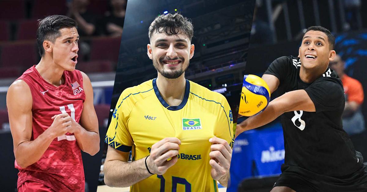 FIVB Men's World Championship: USA Brazil and Egypt