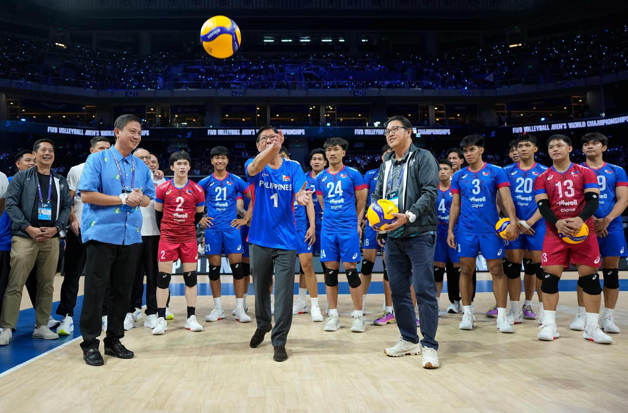 President Bongbong Marcos at the FIVB Men's World Championship