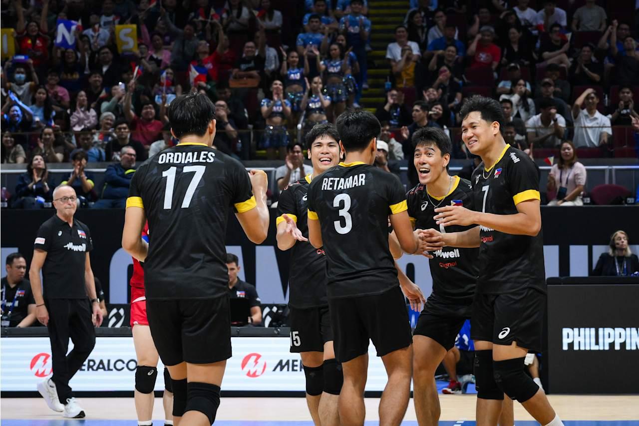 Alas Pilipinas moves up 11 spots in FIVB men"s world rankings