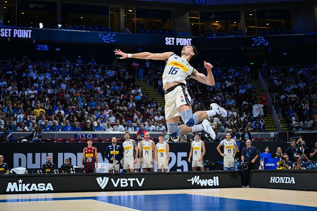 FIVB Men's World Championship: Yuri Romano of Italy