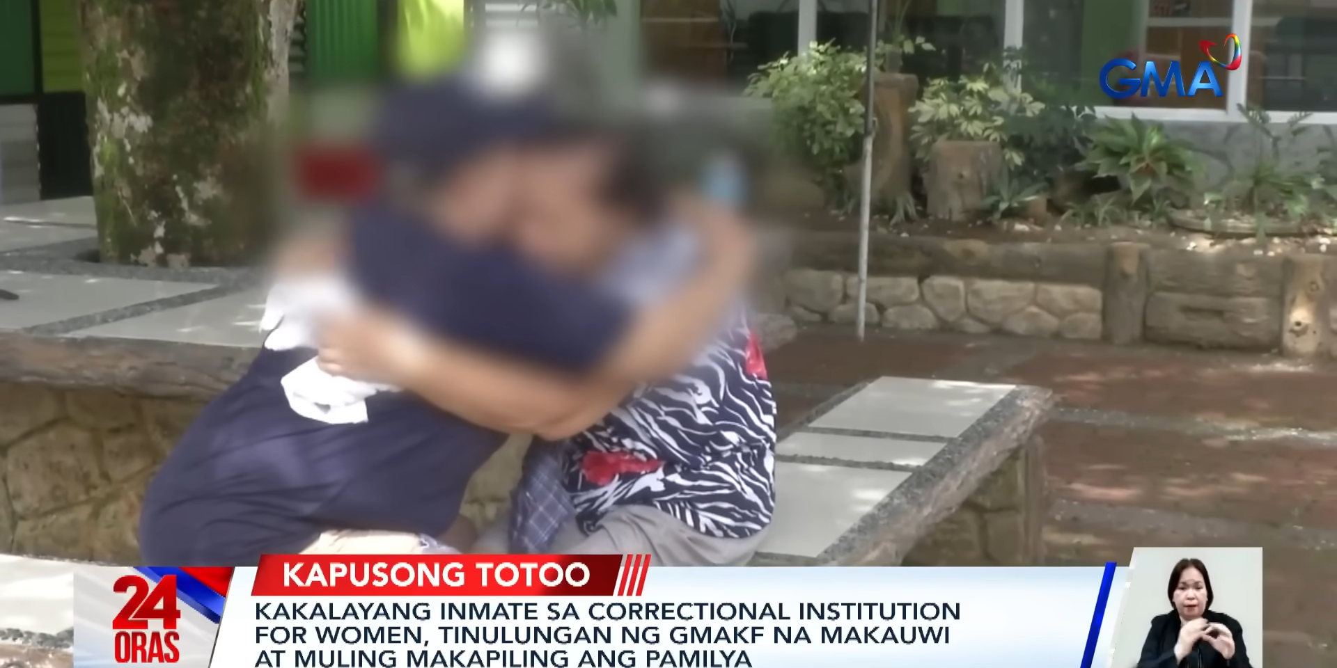 GMA Kapuso Foundation helps former inmate return home after release