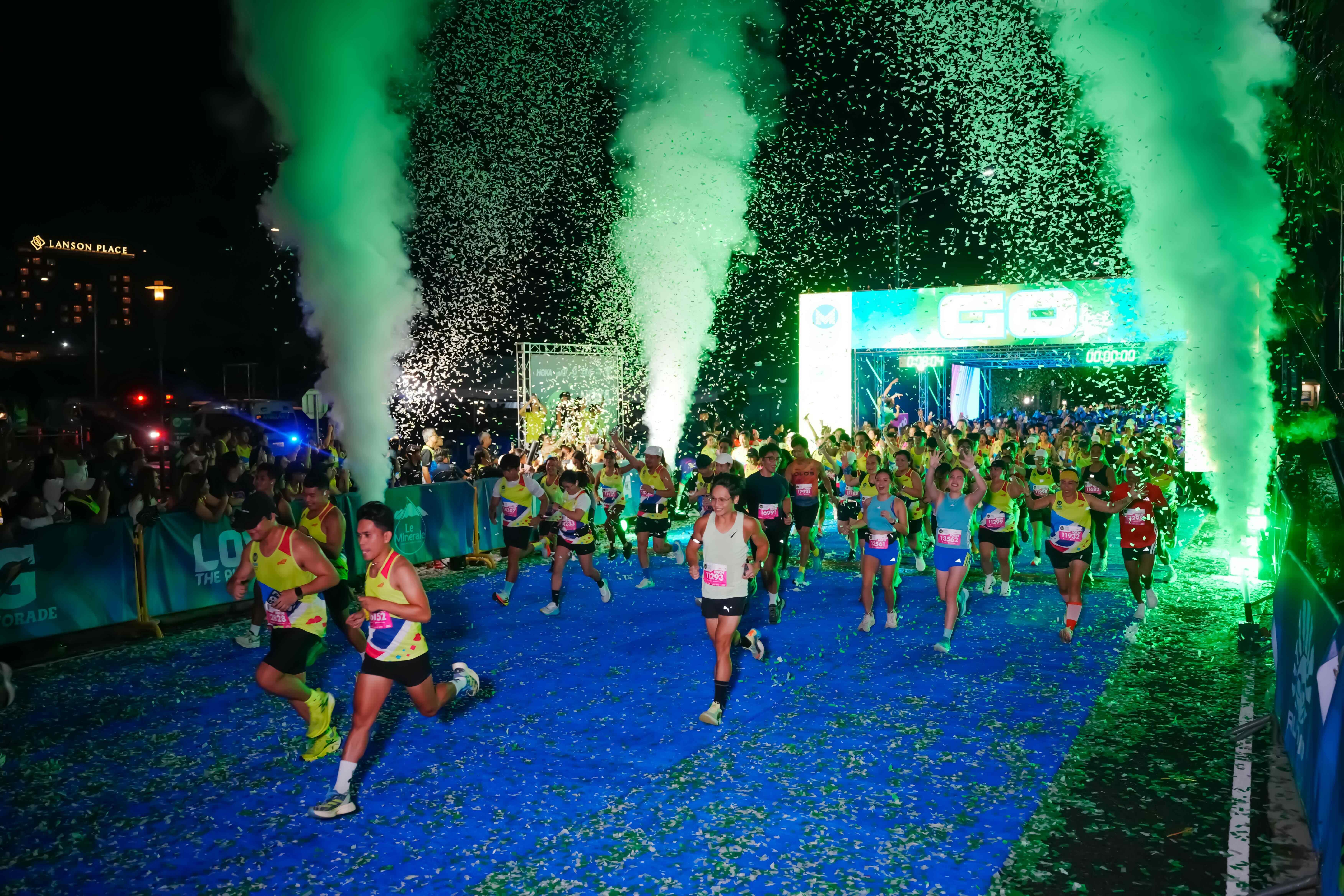 Prince Joey Lee, Maricar Camacho rule Midnight Run Asia 21K race