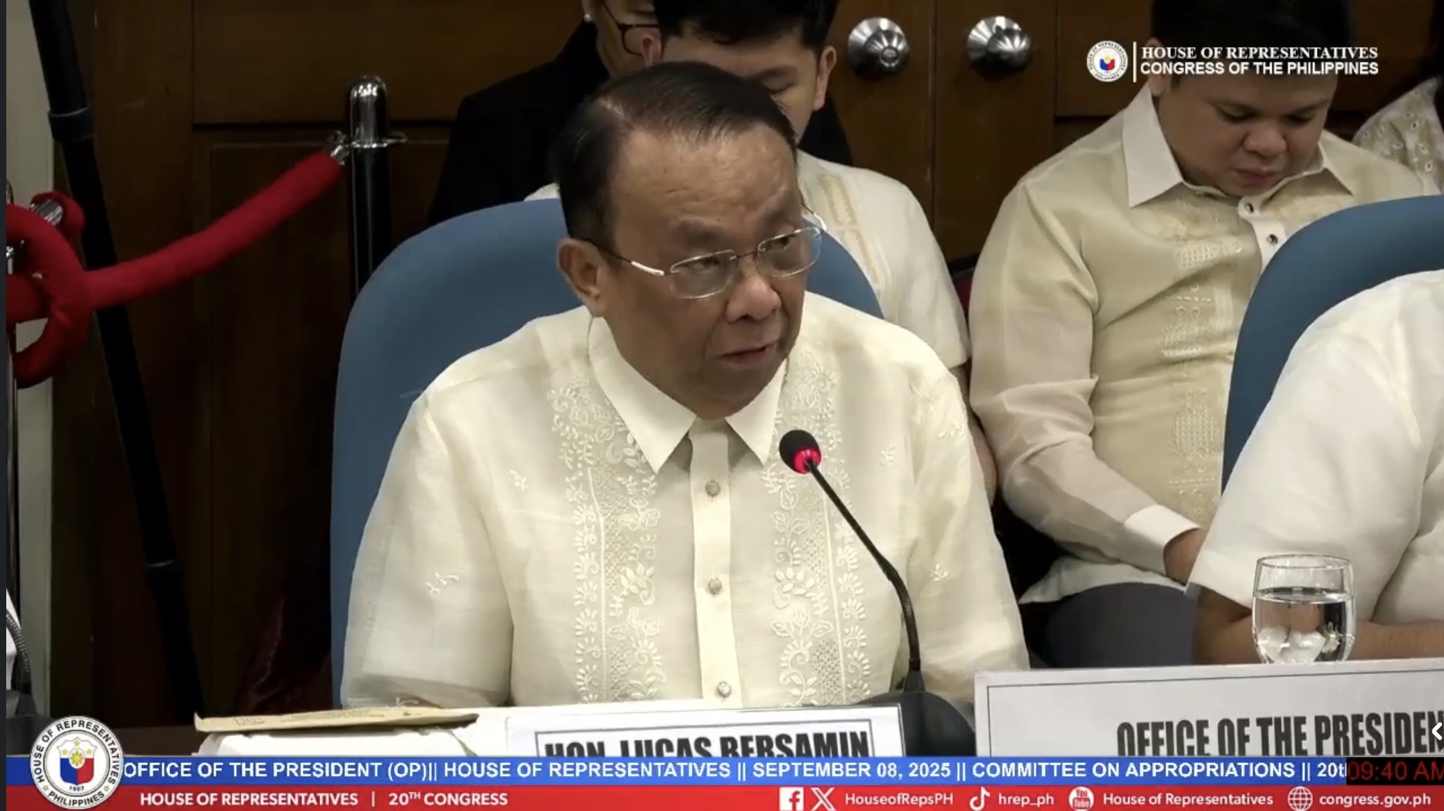 Bersamin: 'Clean your house first' quip not intended to malign House