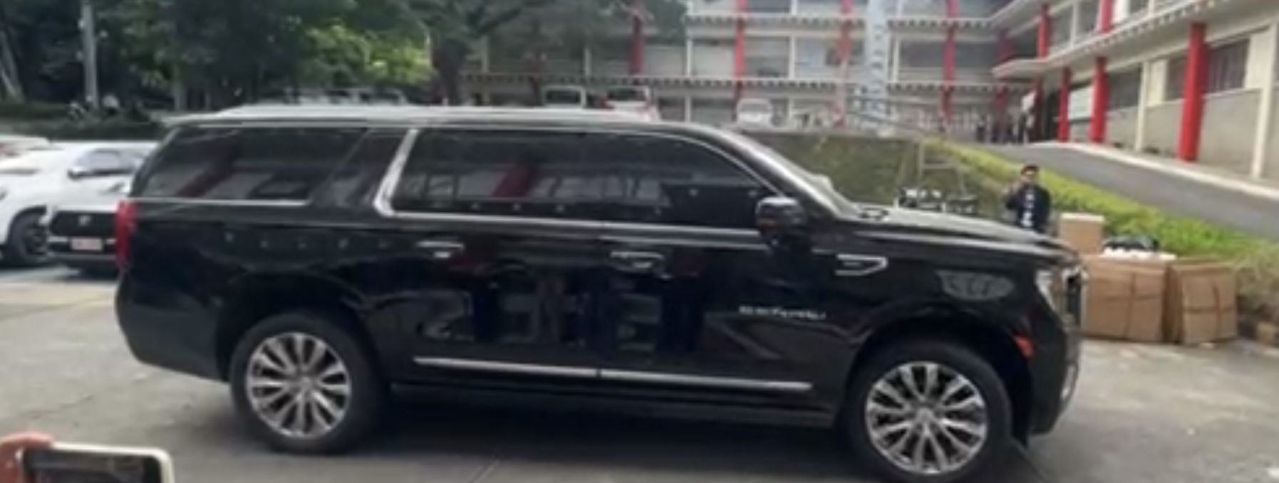 Brice Hernandez surrenders luxury vehicle to ICI
