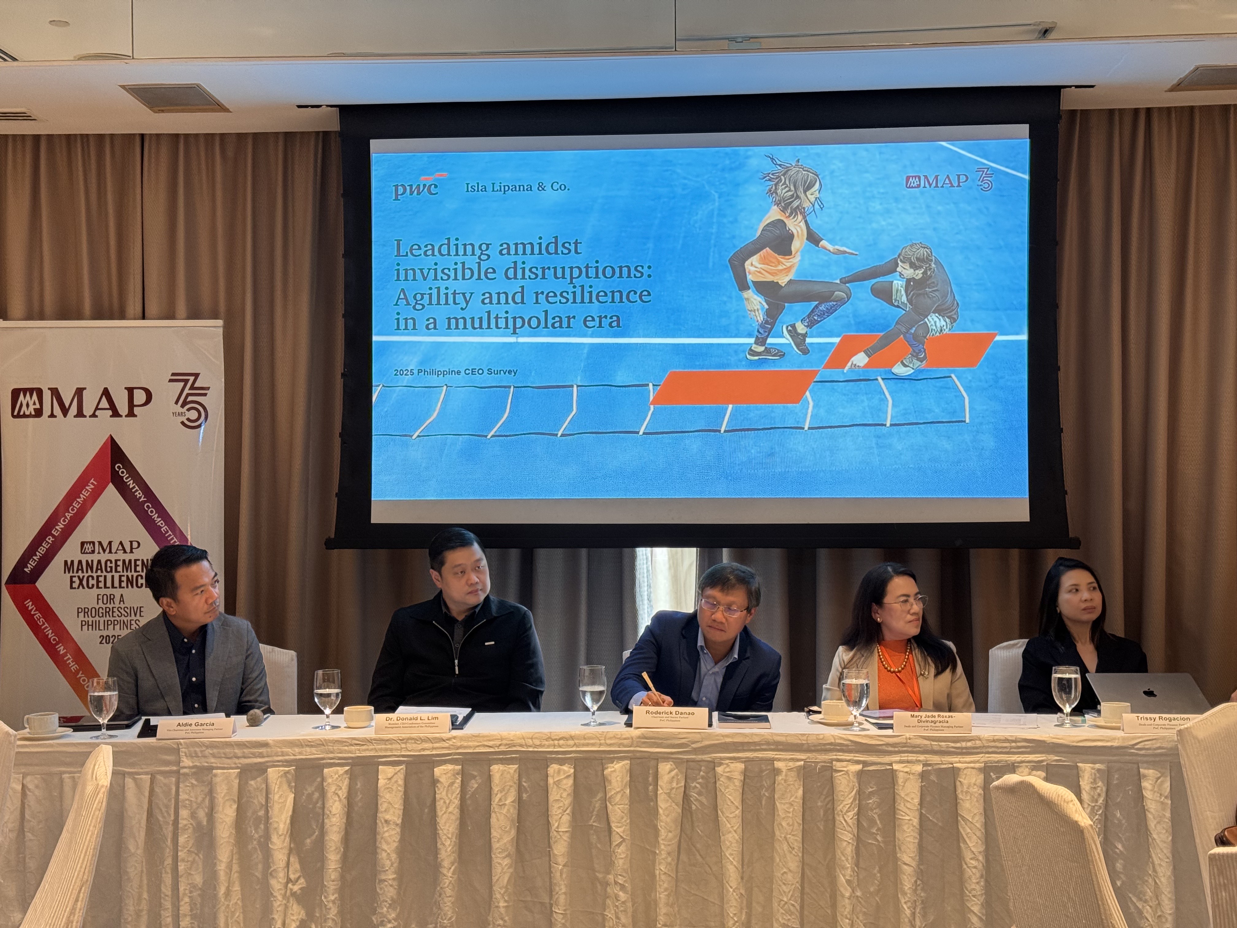 Fewer Philippine CEOs optimistic over next 12 months