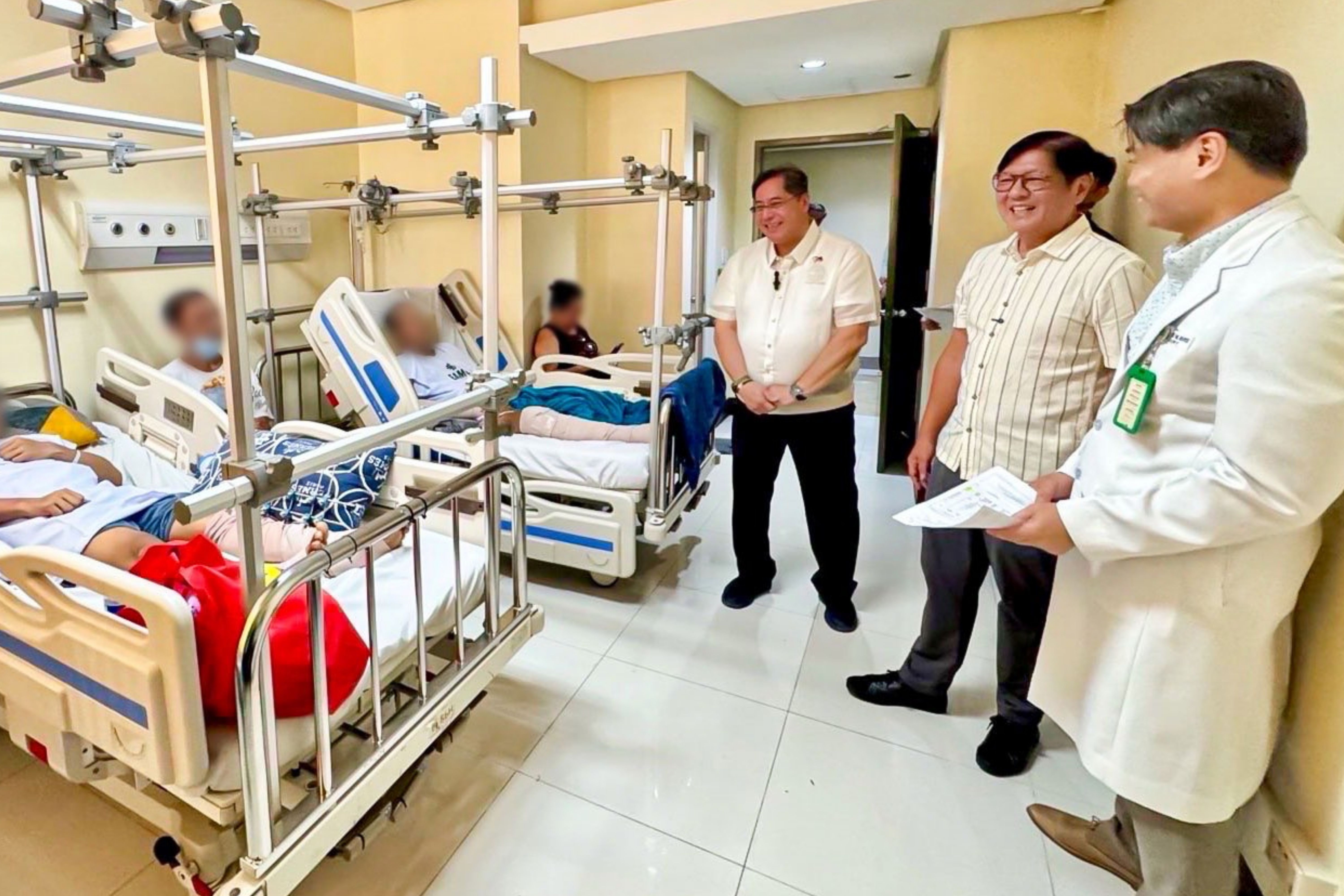 Marcos said the Philippines is already on its way of fully implementing the Universal Health Care for all Filipinos. 