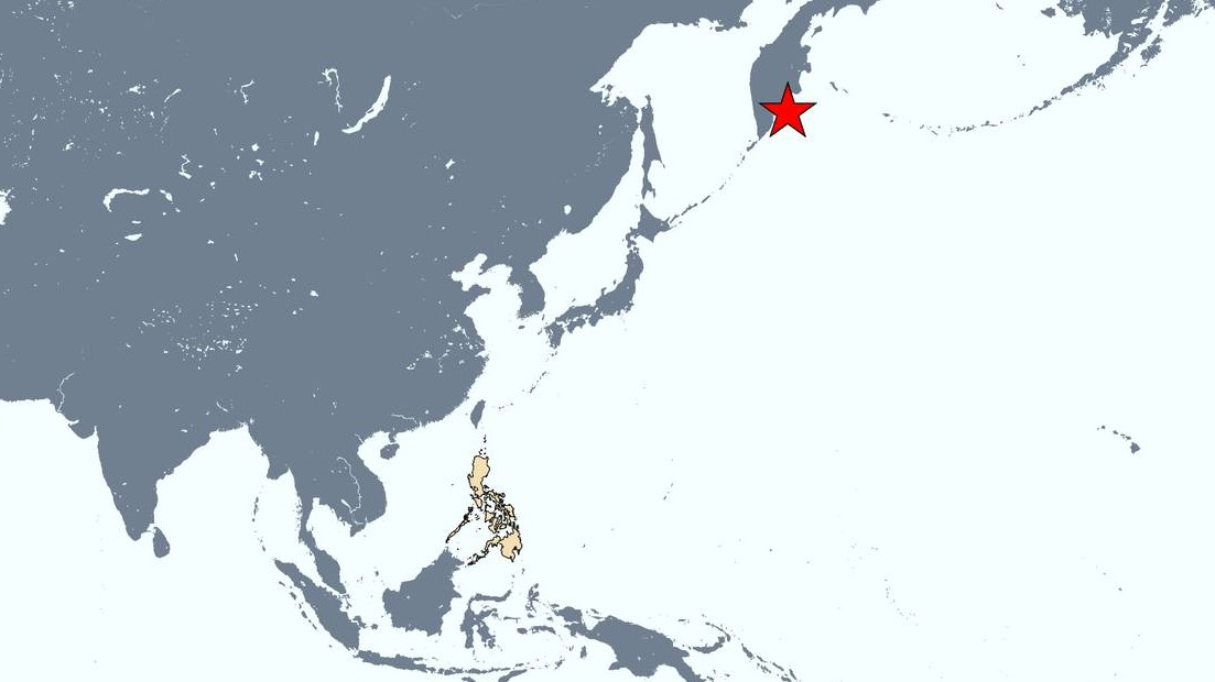 No tsunami threat to PH after earthquake in Kamchatka, Russia -- PHIVOLCS