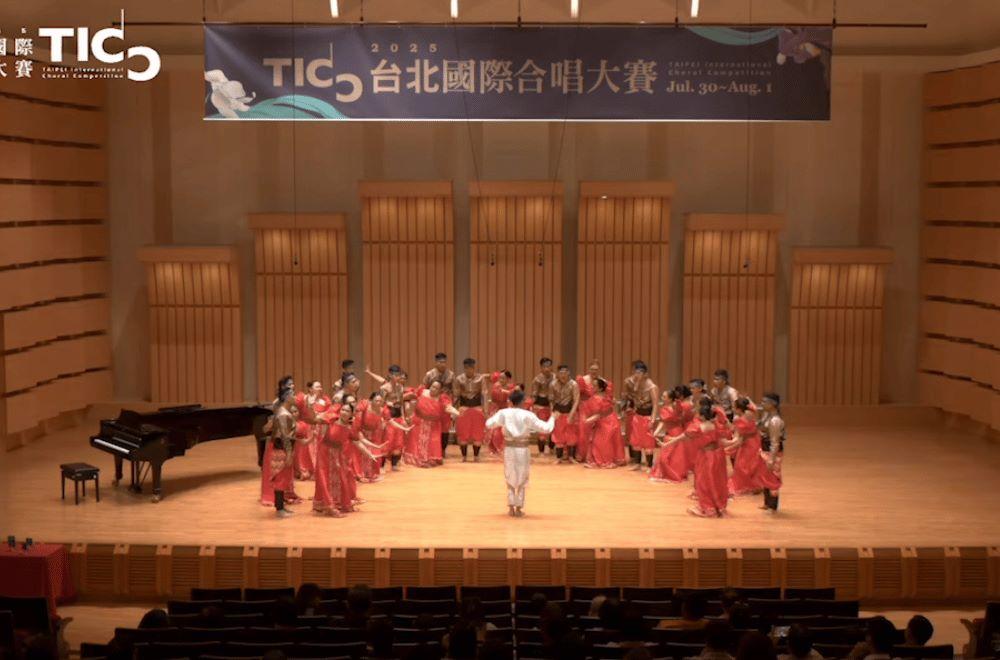 Nueva Ecija Singing Ambassadors at Taipei Chorale Competition in Taiwan