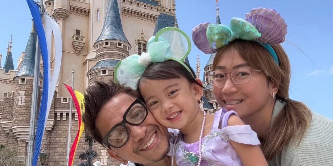 Jhong Hilario’s daughter Sarina completes Disney world tour 
