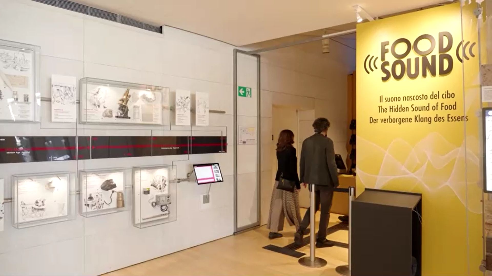 Italy exhibition explores how sound helps us to savor food