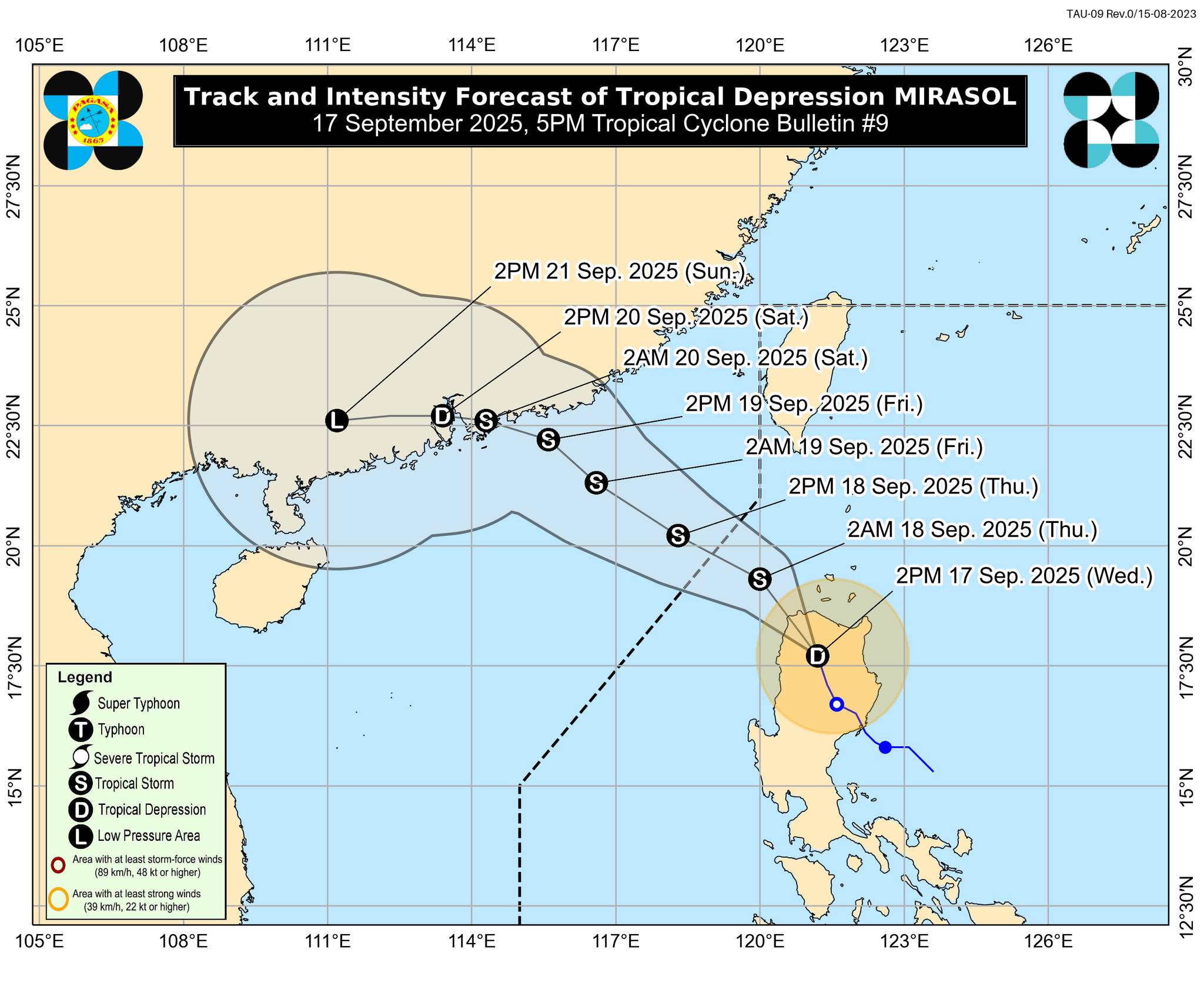 Mirasol reaches Apayao, 14 areas under Signal No. 1