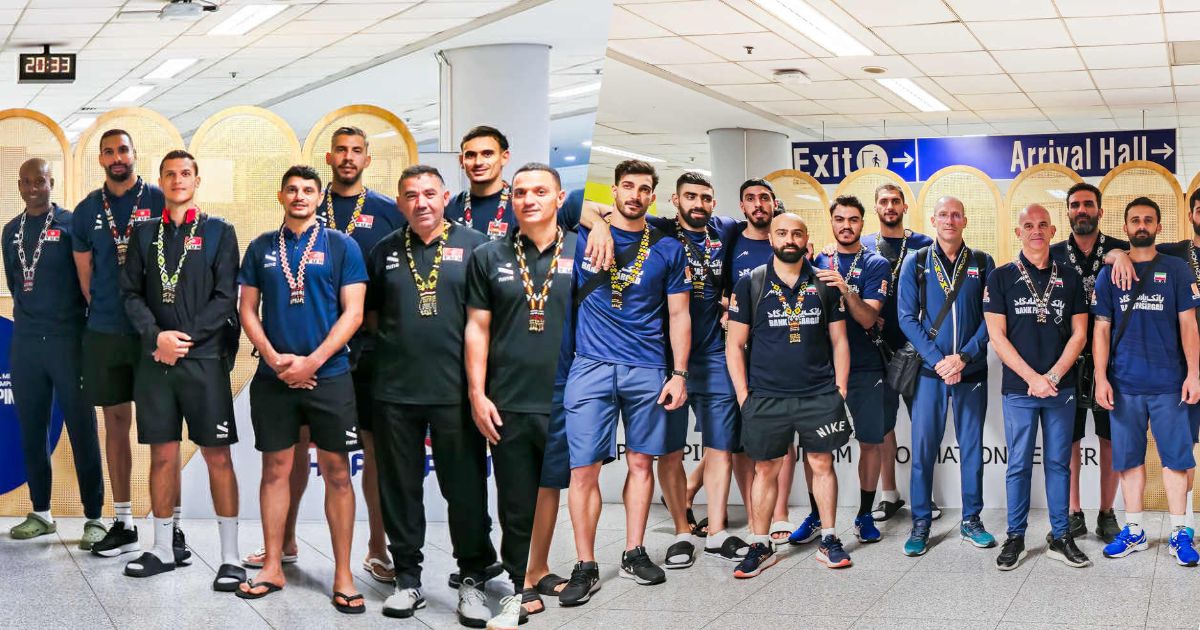 Alas Pilipinas foes Tunisia, Iran arrive in Manila ahead of FIVB Men"s World Championship