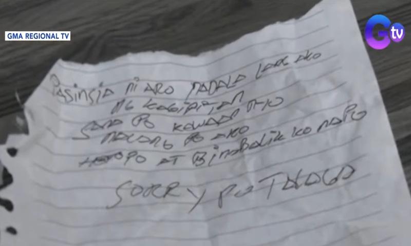 Wallet stolen in Dagupan, returned with apology letter