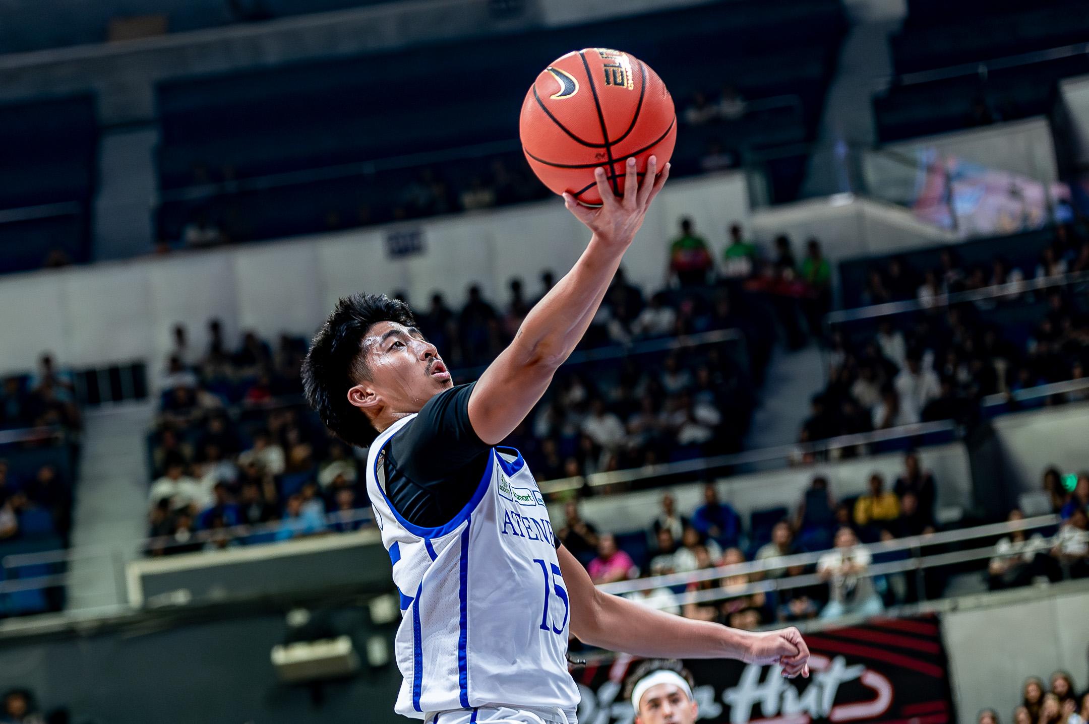 Jaden Lazo powers Ateneo past Adamson for third straight win
