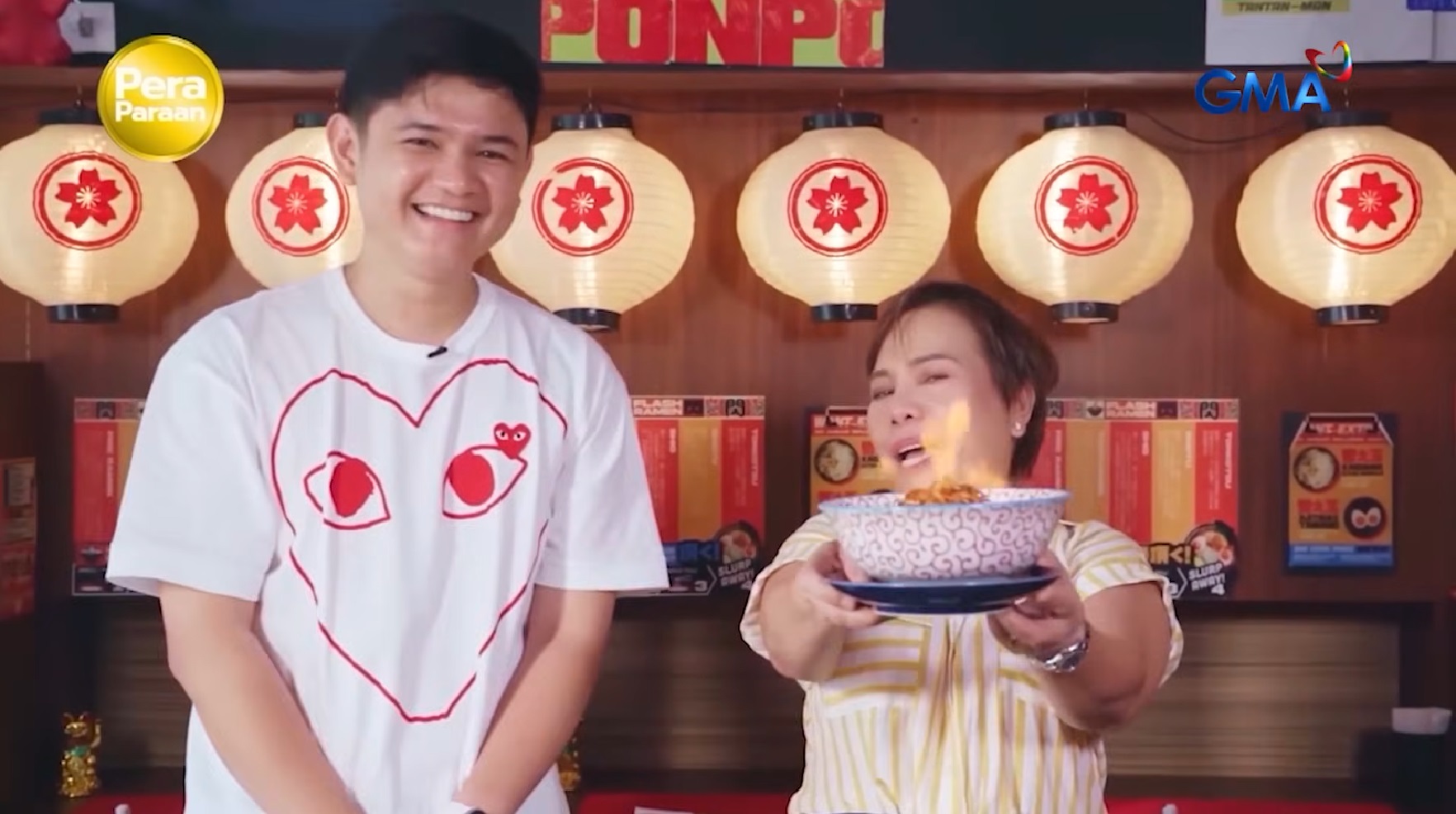 'Fire" ramen, literal na nagliliyab at 'hot" pa ang kita sa Quezon City