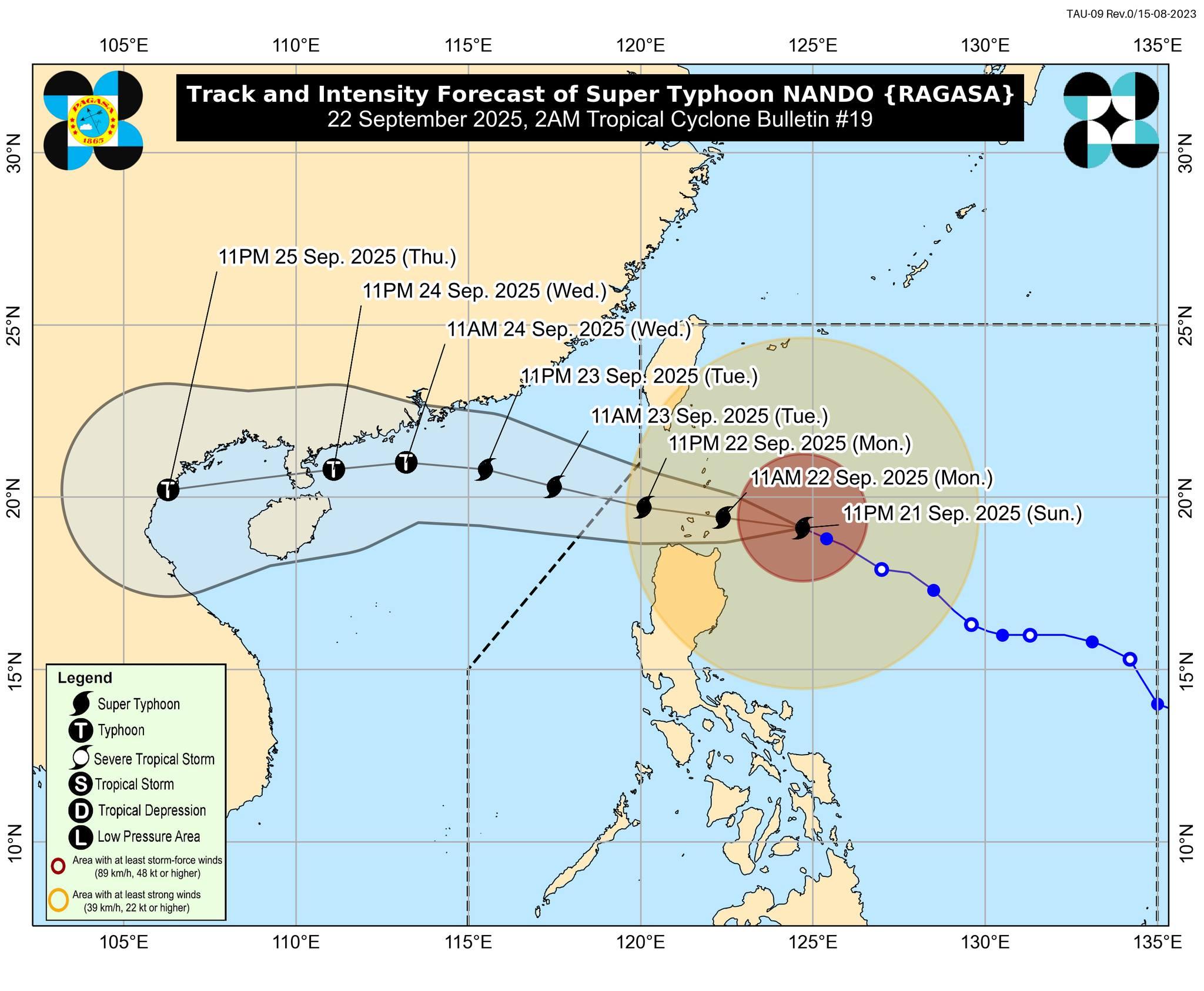 Signal No. 5 over parts of Babuyan as Nando heads to extreme northern Luzon