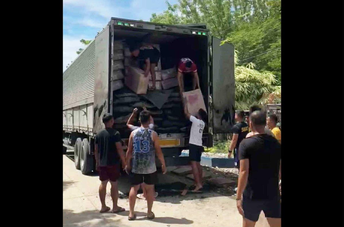 P15M alleged smuggled cigarettes seized at Cotabato checkpoint