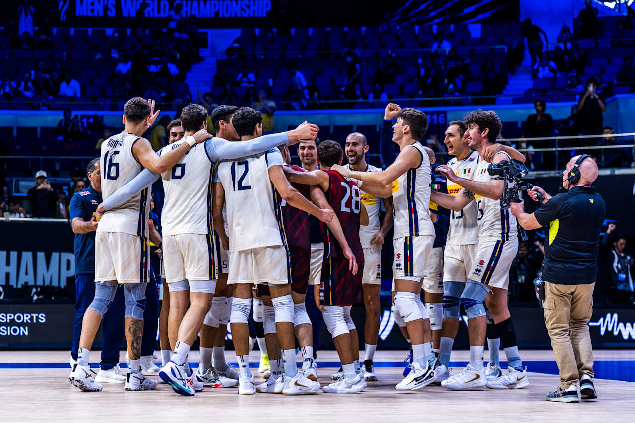 Italy sweeps Ukraine, continues title defense bid in FIVB Men's World Championship