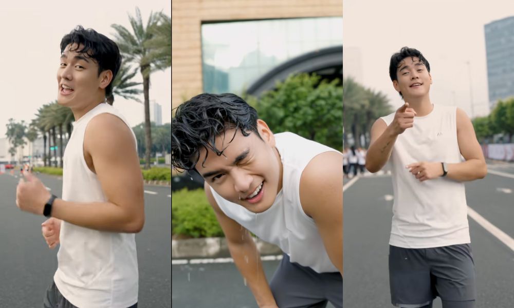 Michael Sager charms netizens with pogi running video