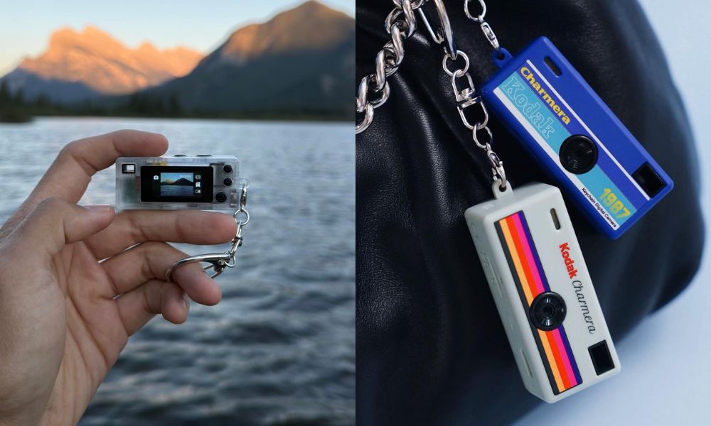 These cute and tiny keychains are actually working digicams!