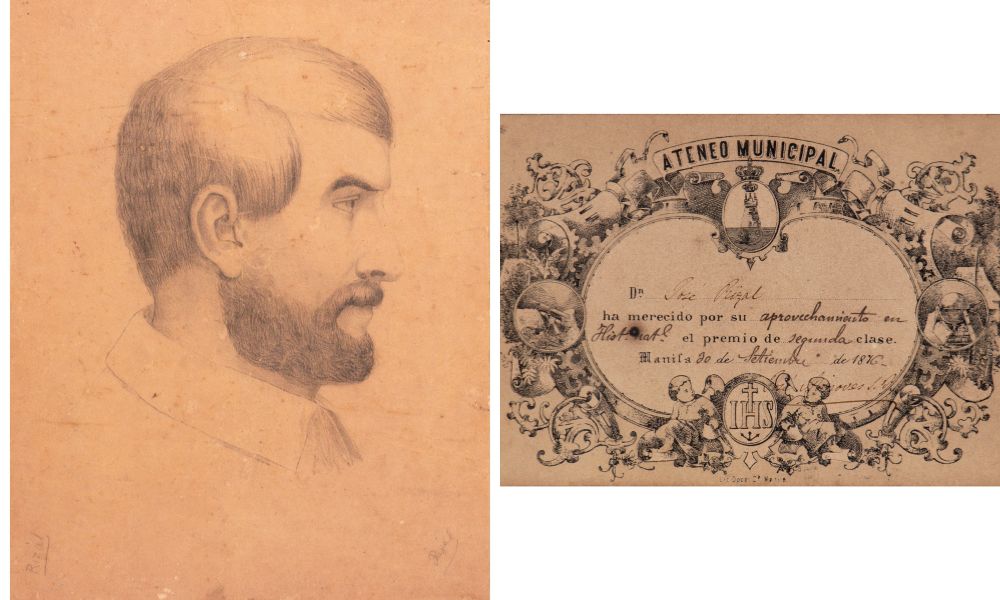 Jose Rizal’s Ateneo report card to be auctioned starting at P350,000