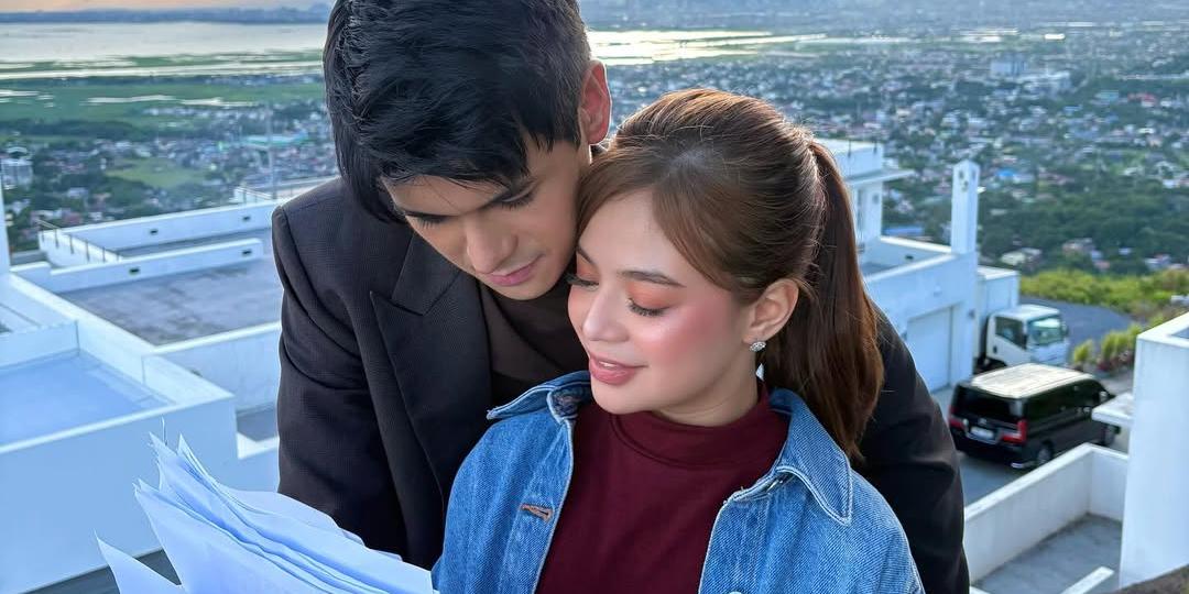 Bianca De Vera shares sweet 'Kinakabahan' behind-the scenes pics with Dustin Yu