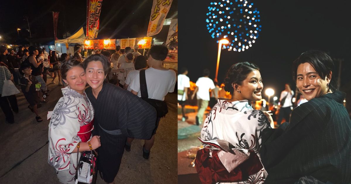 Kate Valdez attends her first Japanese festival with Fumiya Sankai