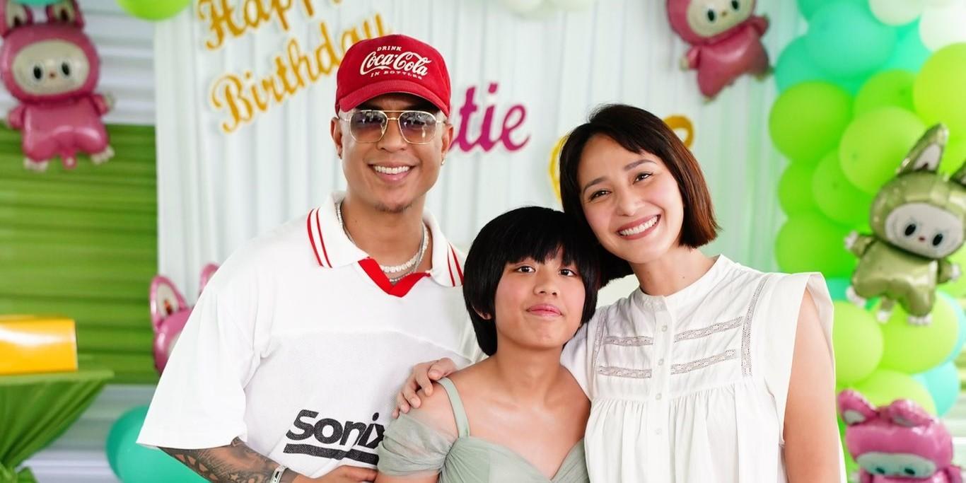 Katrina Halili reunites with Kris Lawrence for daughter Katie's birthday