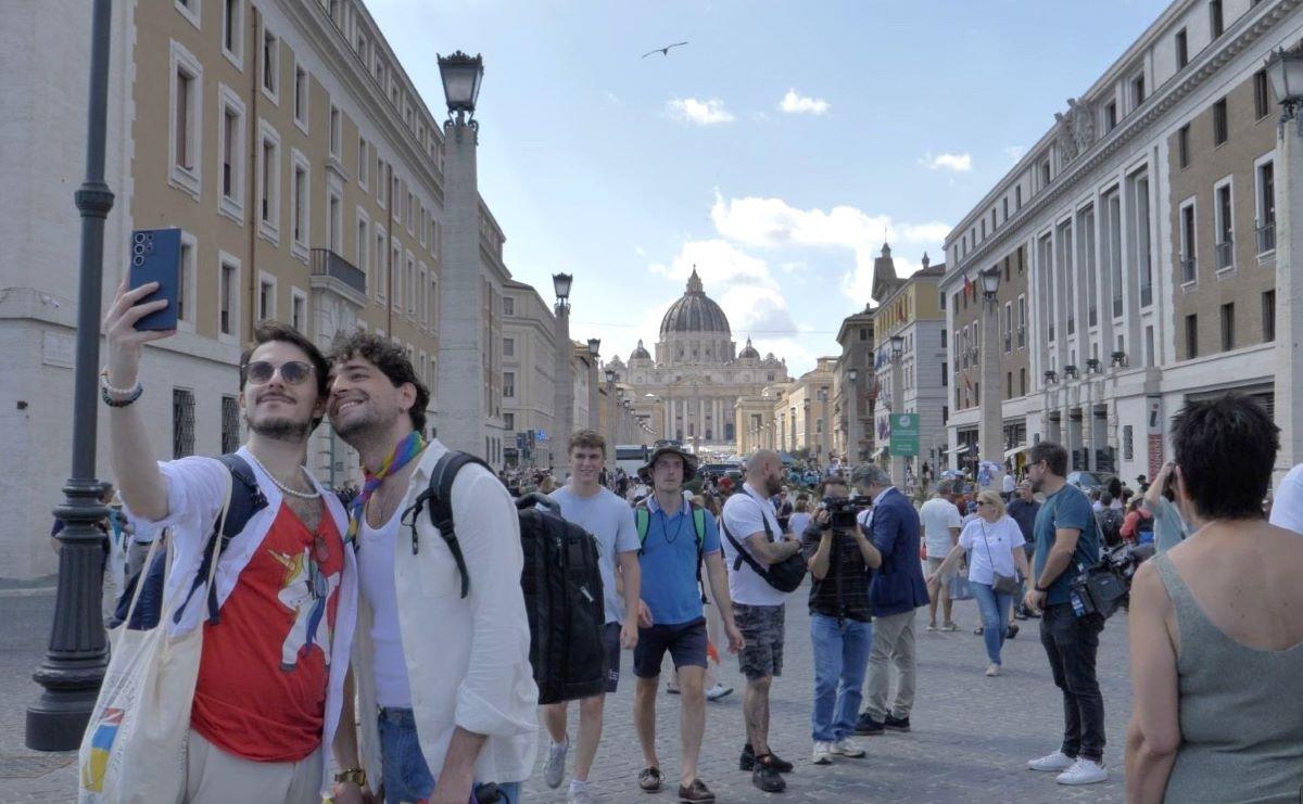 LGBTQ+ Jubilee pilgrimage at St. Peter's Basilica, Vatican
