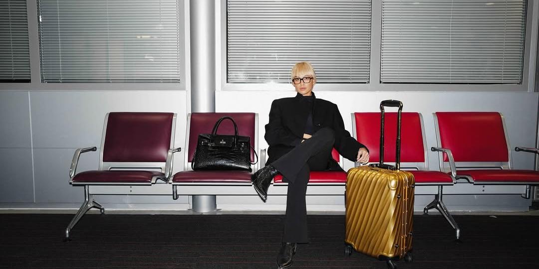 Michelle Dee arrives in Paris for fashion week