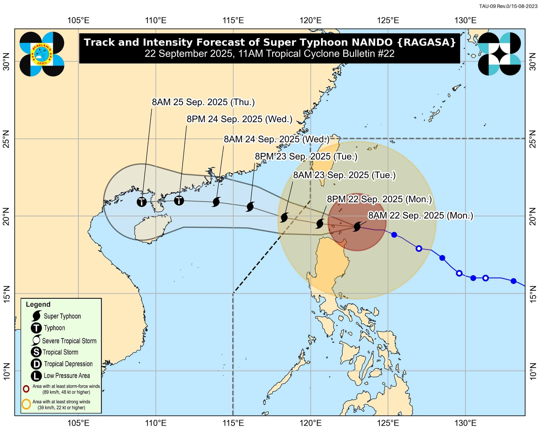 Nando nears Babuyan Islands, life-threatening conditions imminent over N. Luzon