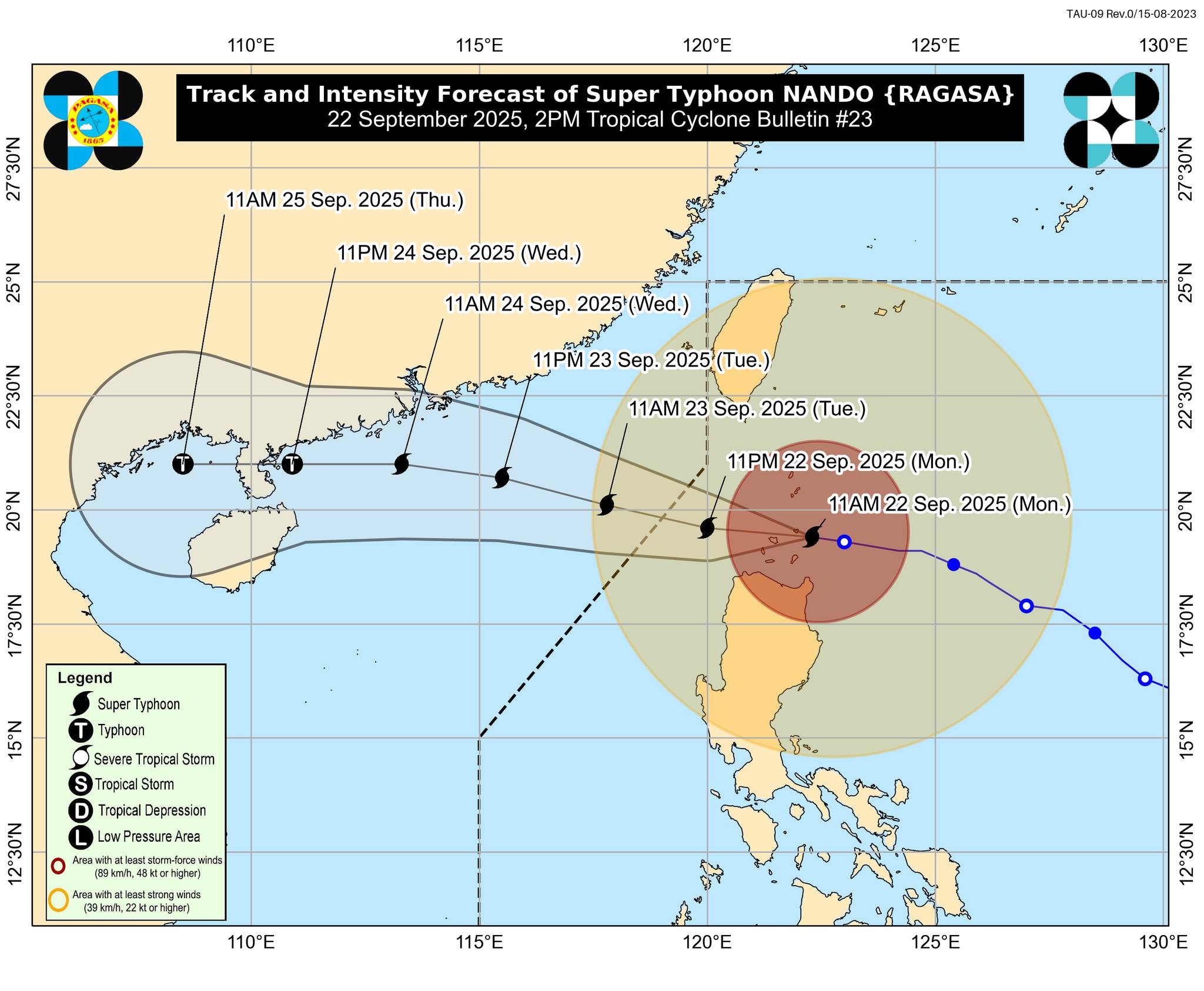 Nando passes close to Babuyan Islands as Signal No. 5 remains up 